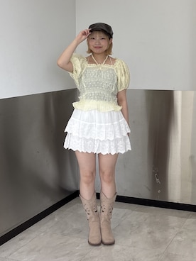 ミカさん(レディース・150cm)の夏コーディネート