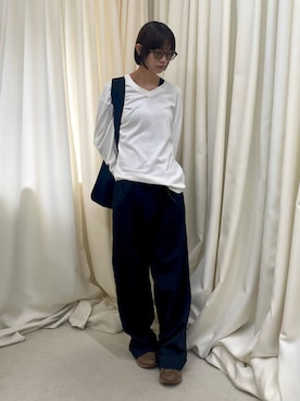 「KAIKO（カイコー）のアイテム」を使った、yukaさん（レディース・164cm）の夏コーディネート