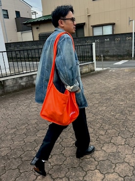 「Le Yucca's（レユッカス）のアイテム」を使った、h19hさん（メンズ・170cm）の春コーディネート