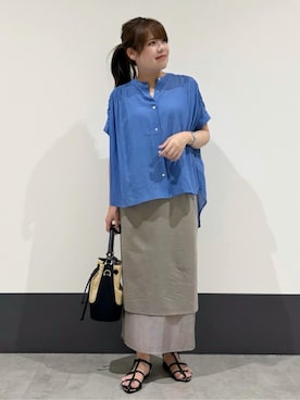 macchaさん(レディース・156cm)の夏コーディネート