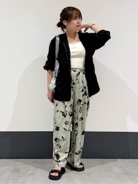 macchaさん(レディース・156cm)の夏コーディネート