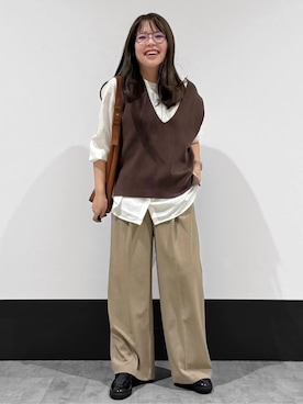 macchaさん(レディース・156cm)の秋コーディネート