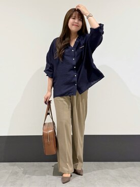 macchaさん（レディース・156cm）の秋コーディネート