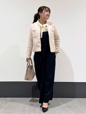 「THE SHOP TK （ザ ショップ ティーケー ）のアイテム（パンプス）」を使った、macchaさん（レディース・156cm）の冬コーディネート
