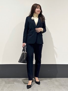 「THE SHOP TK （ザ ショップ ティーケー ）のアイテム（パンプス）」を使った、macchaさん（レディース・156cm）の冬コーディネート