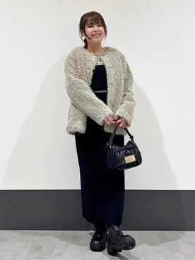 macchaさん(レディース・156cm)の冬コーディネート