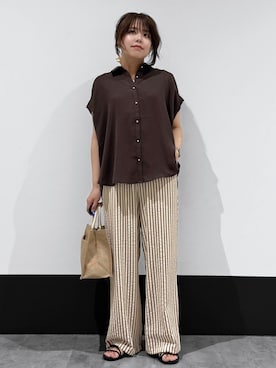 macchaさん（レディース・156cm）の春コーディネート