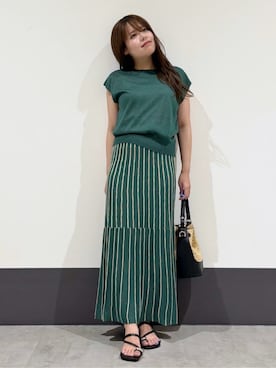 macchaさん（レディース・156cm）の夏コーディネート