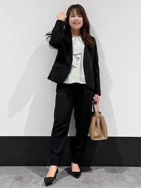 macchaさん(レディース・156cm)の冬コーディネート