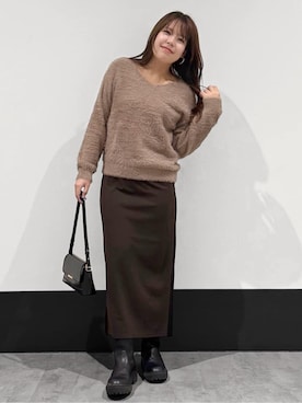 macchaさん（レディース・156cm）の秋コーディネート