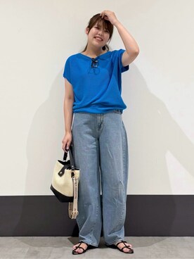 macchaさん（レディース・156cm）の夏コーディネート