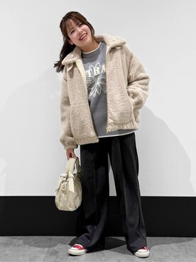 macchaさん(レディース・156cm)の秋コーディネート