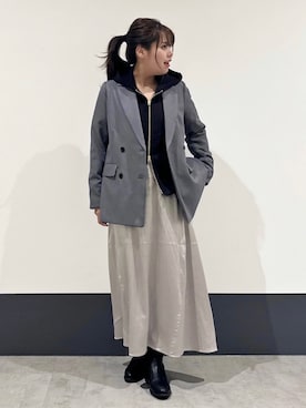 macchaさん（レディース・156cm）の秋コーディネート