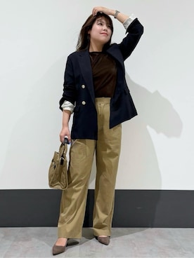 macchaさん（レディース・156cm）の秋コーディネート