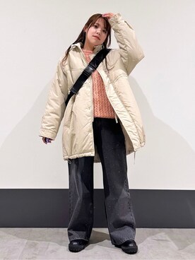 macchaさん(レディース・156cm)の冬コーディネート