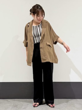 macchaさん(レディース・156cm)の秋コーディネート