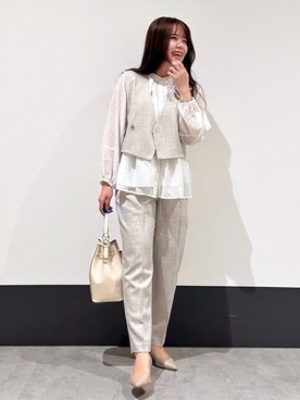 macchaさん（レディース・156cm）の冬コーディネート