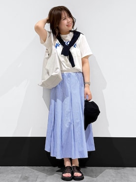 macchaさん（レディース・156cm）の春コーディネート