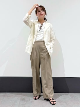 macchaさん（レディース・156cm）の春コーディネート