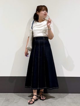 macchaさん（レディース・156cm）の夏コーディネート