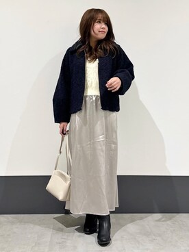 macchaさん（レディース・156cm）の冬コーディネート