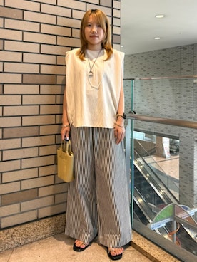 河合さん(レディース・153cm)の秋コーディネート