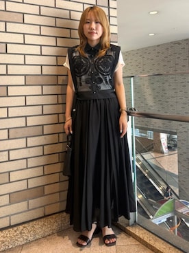 河合さん(レディース・153cm)の秋コーディネート