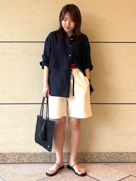 河合さん(レディース・153cm)の春コーディネート