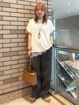 河合さん(レディース・153cm)の秋コーディネート