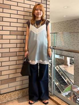 河合さん(レディース・153cm)の秋コーディネート