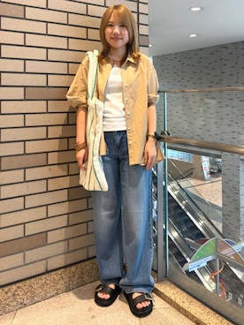 河合さん(レディース・153cm)の秋コーディネート