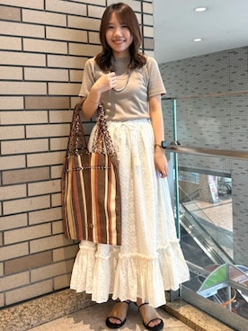 河合さんのコーディネート