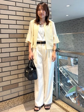 河合さん(レディース・153cm)の夏コーディネート