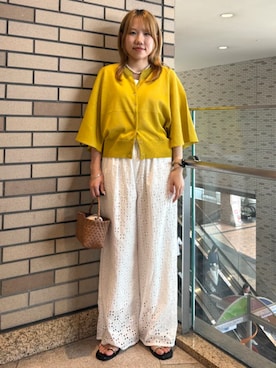 河合さん(レディース・153cm)の秋コーディネート