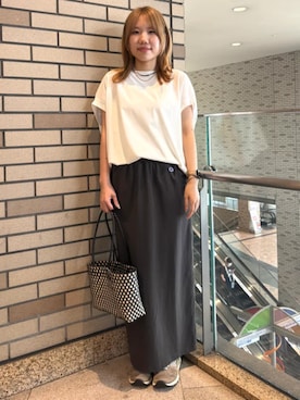 河合さん（レディース・153cm）の秋コーディネート