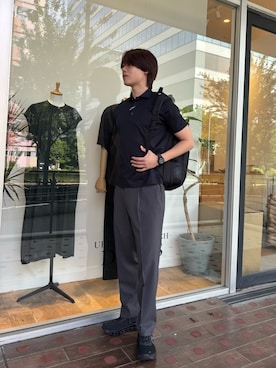 「アイテム（フォーマルスーツ/小物）」を使った、TATさん（メンズ・180cm）の夏コーディネート