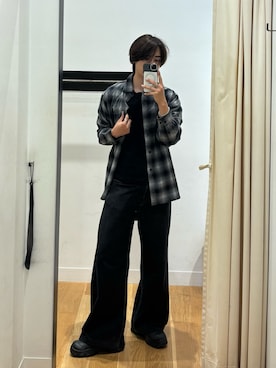 「PENDLETON（ペンドルトン）のアイテム（トップス）」を使った、あきひさ/akihisa    さん（メンズ・180cm）の秋コーディネート