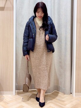 minamiさん（レディース・154cm）の冬コーディネート