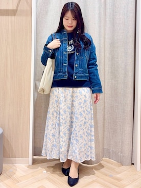 「grove（グローブ）のアイテム」を使った、minamiさん（レディース・154cm）の冬コーディネート