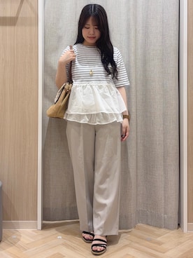 minamiさん(レディース・154cm)の夏コーディネート