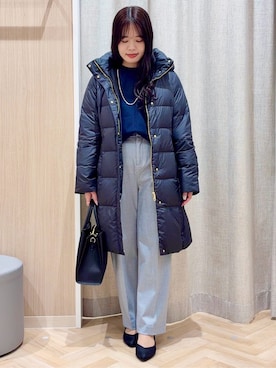 minamiさん（レディース・154cm）の冬コーディネート
