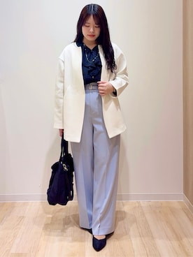 「Airpapel（エアパペル）のアイテム」を使った、minamiさん（レディース・154cm）の冬コーディネート