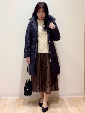 minamiさん(レディース・154cm)の冬コーディネート