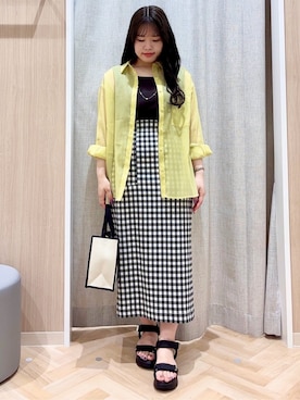 minamiさん(レディース・154cm)の夏コーディネート