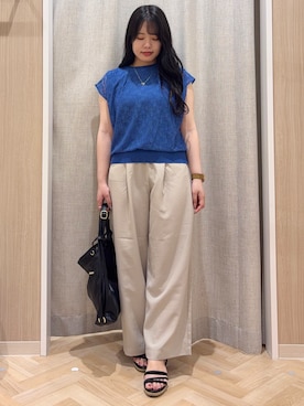minamiさん（レディース・154cm）の夏コーディネート