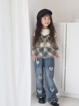 RICOWORLDさん（キッズ・120cm）の夏コーディネート