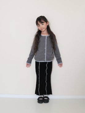 「子供服」｜RICOWORLDさん（キッズ・120cm）の夏コーディネート