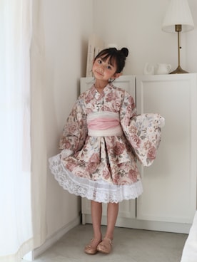 RICOWORLDさん（キッズ・120cm）の春コーディネート