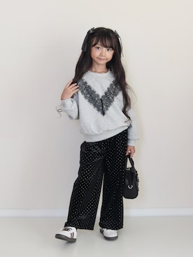 RICOWORLDさん（キッズ・120cm）の秋コーディネート