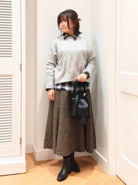 dessinaikosanさん(レディース・162cm)の冬コーディネート